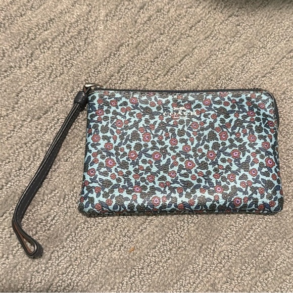 Coach floral wristlet - Picture 1 of 3